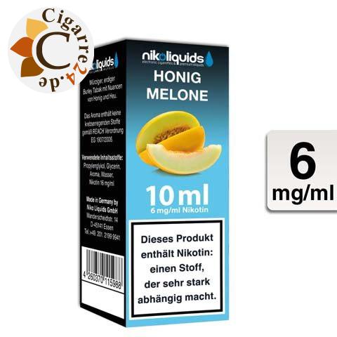 Nikoliquids E-Liquid Honigmelone 6mg Nikotin