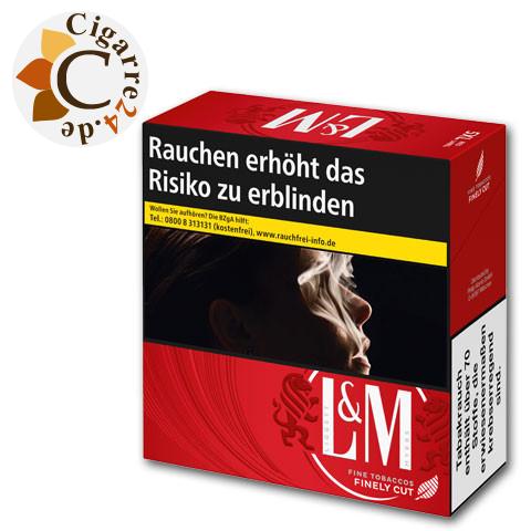 L&M Red Label 5XL-Box 15,00 € Zigaretten
