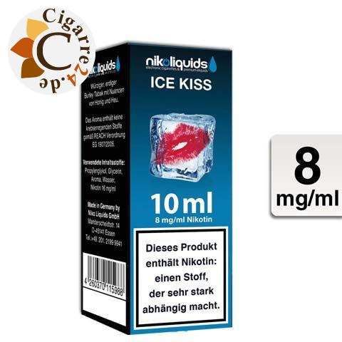 Nikoliquids E-Liquid Ice Kiss 8mg Nikotin - 70PG-30VG