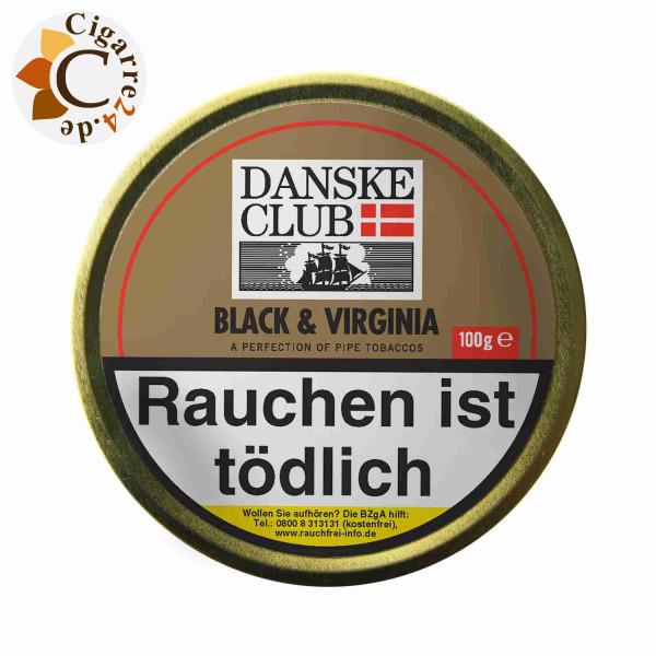 Danske Club Black & Virginia, 100g