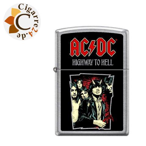 Zippo Street Chrom AC-DC Highway to Hell