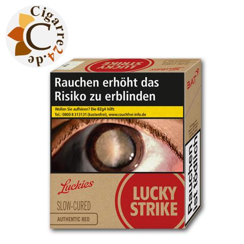 Lucky Strike Authentic Tobacco Red Super-Box 12,00 € Zigaretten