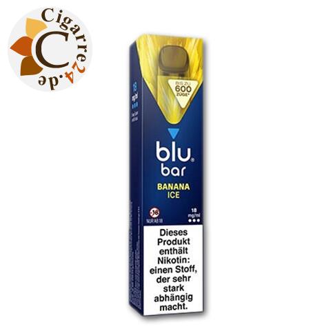 E-Zigarette blu bar Banana Ice 18mg Nikotin