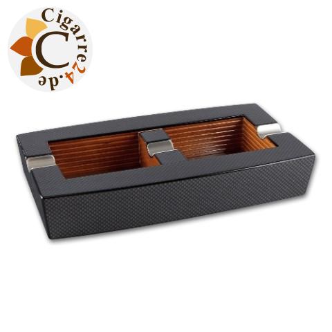 Zigarrenaschenbecher aus Carbon - 25x14x4,5cm