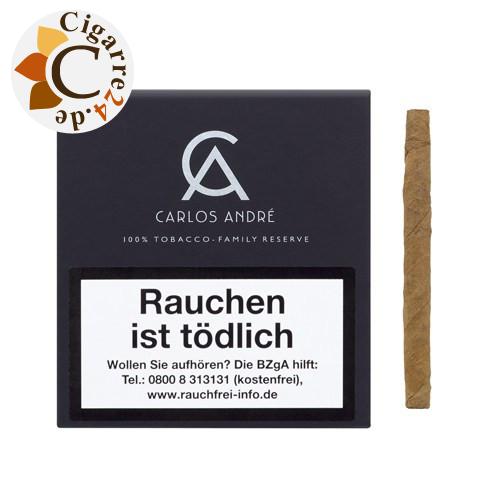 Carlos André Cigarillos 100% Tobacco, 20er