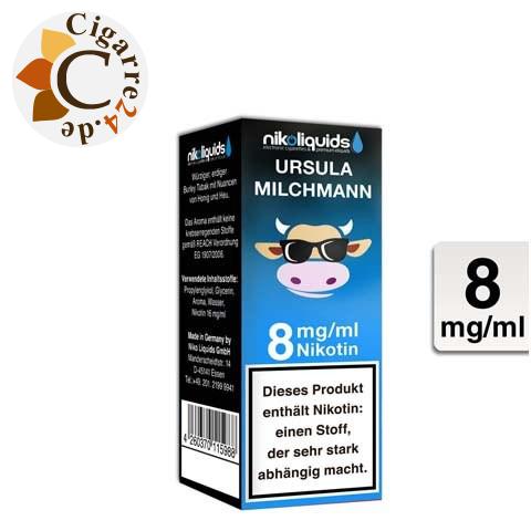 Nikoliquids E-Liquid Ursula Milchmann 8mg Nikotin