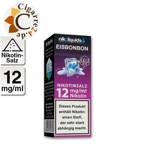Nikoliquids E-Liquid Nikotinsalz Eisbonbon 12mg Nikotin