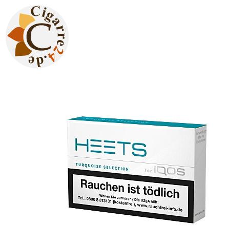 Heets Turquoise Selection Tobacco Sticks Einzelpackung