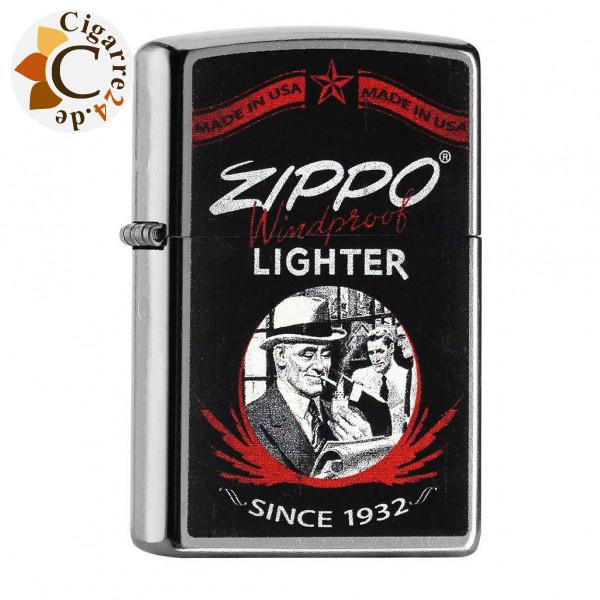 Zippo Street Chrom Zippo Lighter Since 1932