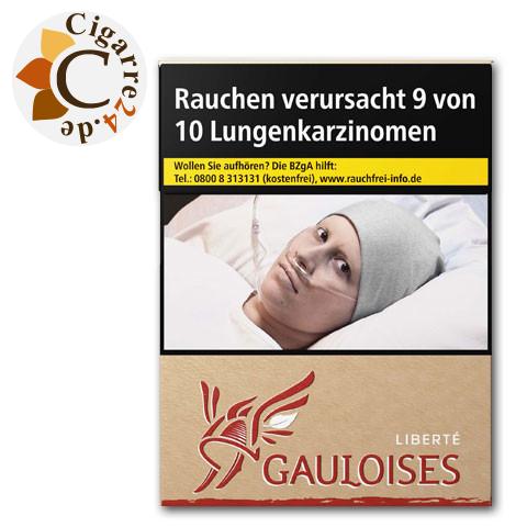Gauloises Liberte Rot 10,00 € Zigaretten