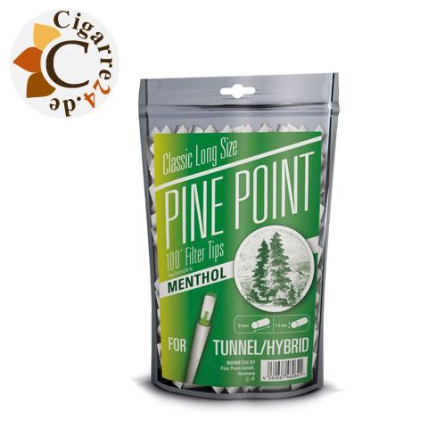 Pine Point Menthol Filter Tips, Eindrehfilter