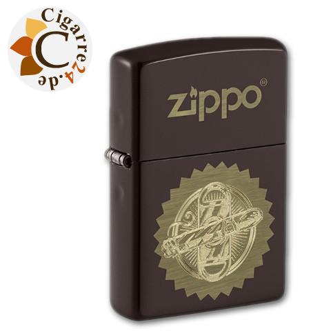 Zippo Braun matt Cigar and Cutter Design