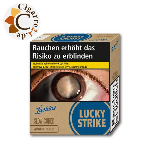 Lucky Strike Authentic Tobacco Blue Super-Box 12,00 € Zigaretten