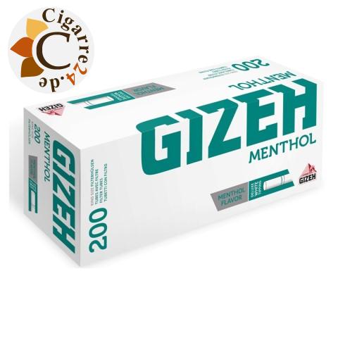 200 Gizeh Menthol Filterhülsen
