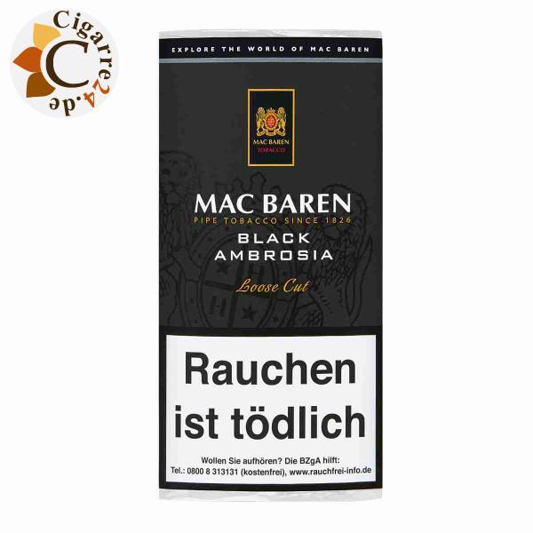 Mac Baren Black Ambrosia, 50g