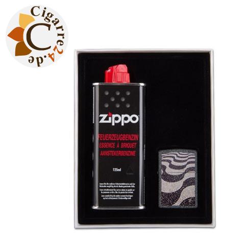 Zippo Geschenkbox Copacabana mit Steine und Benzin
