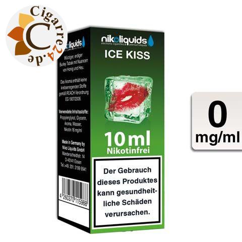 Nikoliquids E-Liquid Ice Kiss ohne Nikotin - 70PG-30VG