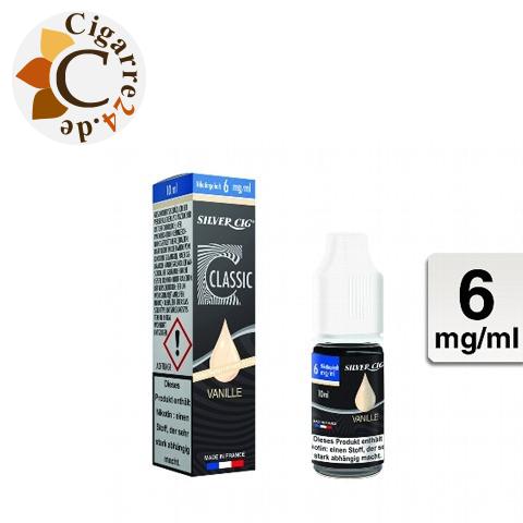 Silver Cig E-Liquid Vanille 6mg Nikotin