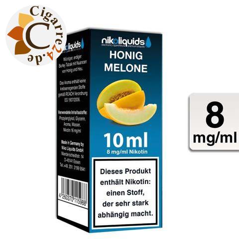 Nikoliquids E-Liquid Honigmelone 8mg Nikotin