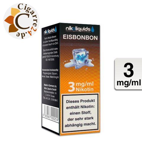 Nikoliquids E-Liquid Eisbonbon 3mg Nikotin - 70PG-30VG