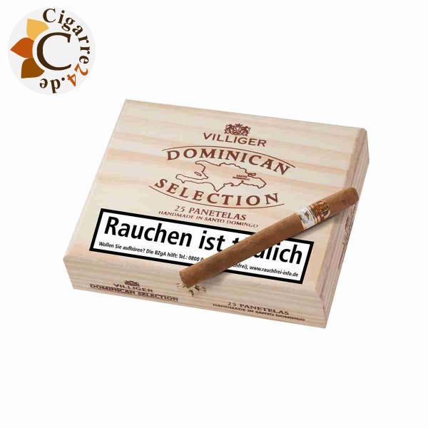 Villiger Dominican Selection Panetela [El Mundo del Tabaco], 25er