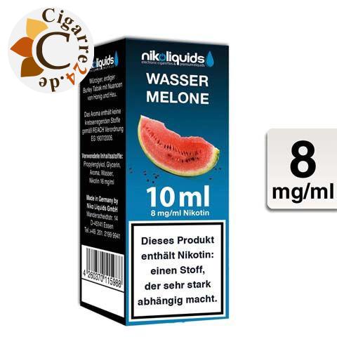 Nikoliquids E-Liquid Wassermelone 8mg Nikotin - 70PG-30VG