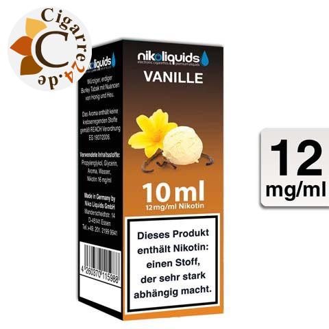 Nikoliquids E-Liquid Vanille 12mg Nikotin - 70PG-30VG